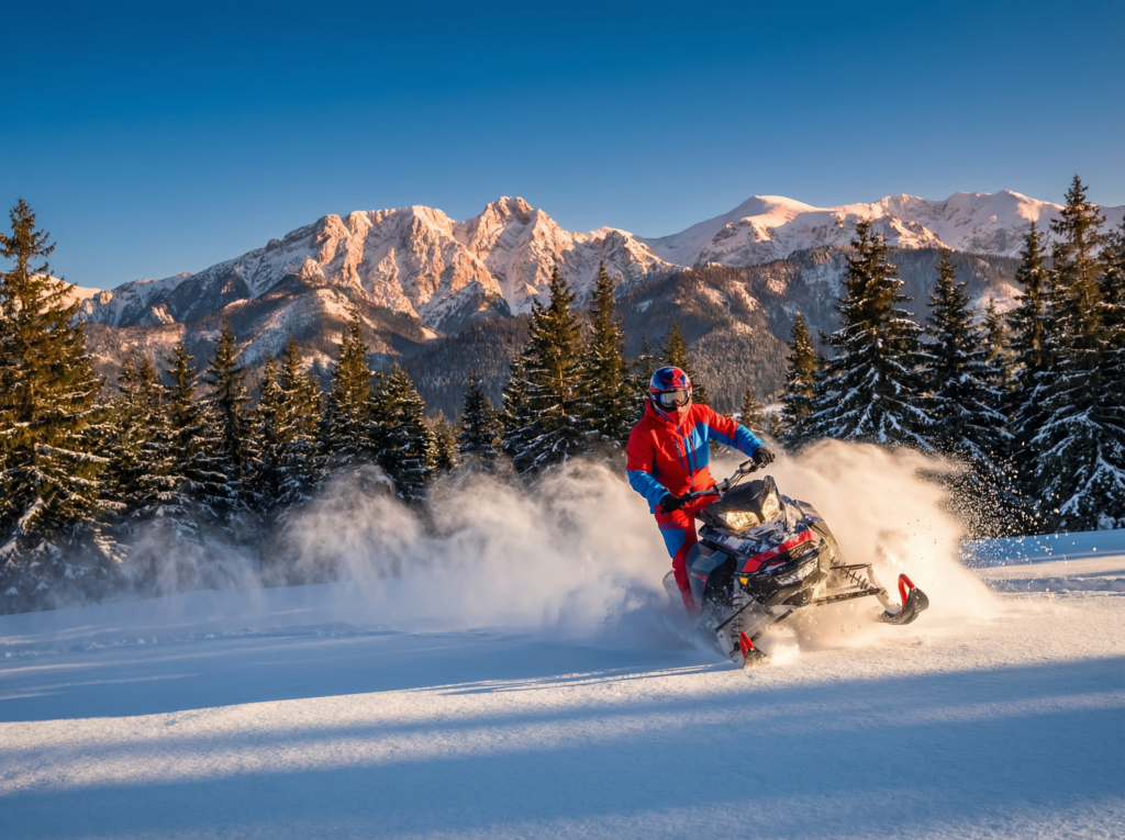 snowmobiling zakopane
